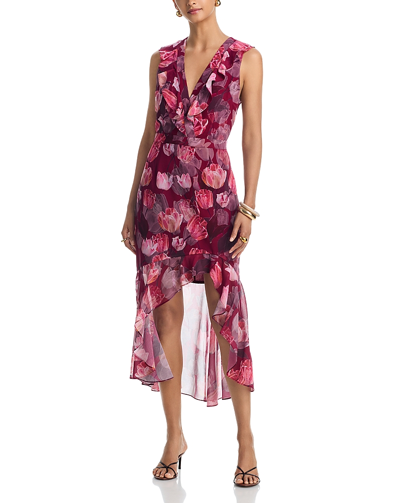 Milly Nanci Printed Midi Dress