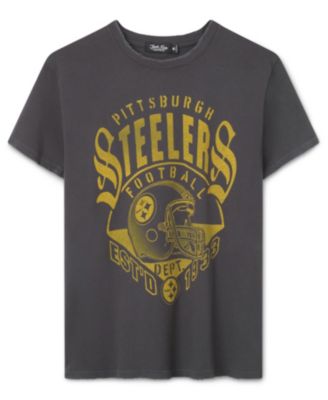 Junk Food Clothing Women's Pittsburgh Steelers Gridiron Vintage Tee
