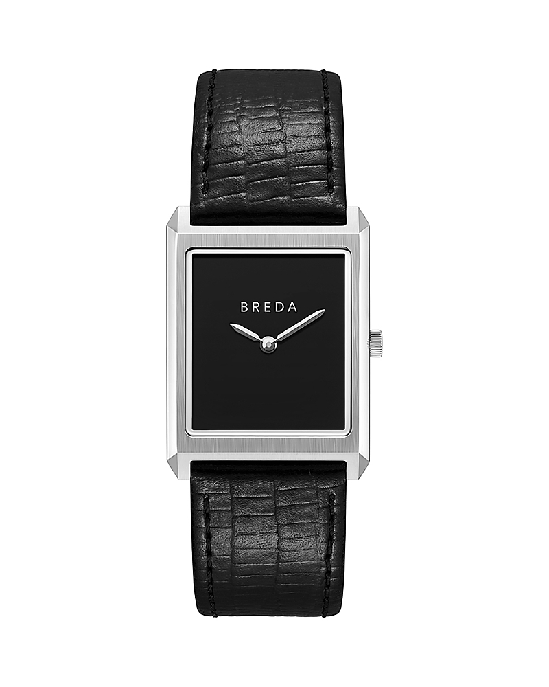 Breda Virgil Leather Strap Watch, 26mm x 20mm