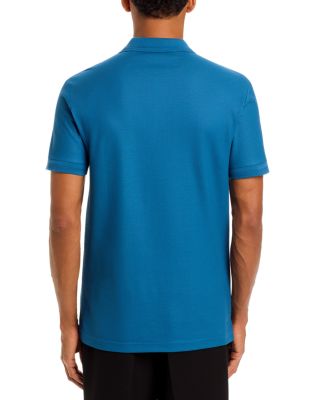 Burberry Eddie Cotton Piqué Equestrian Knight Polo Shirt