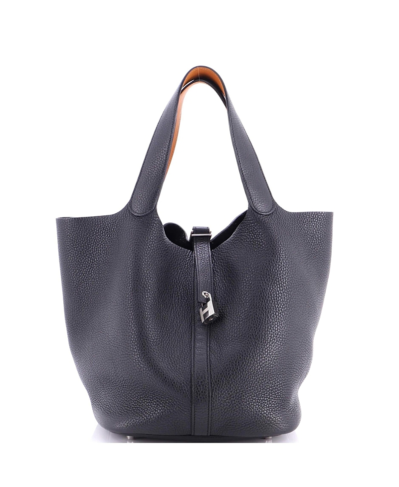 Pre-Owned HERMES Gm Eclat Picotin Lock Bag Clemence