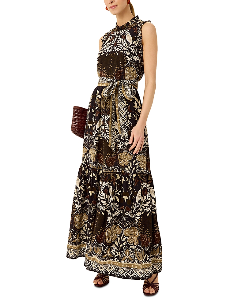 Marie Oliver Alice Belted Tiered Dress