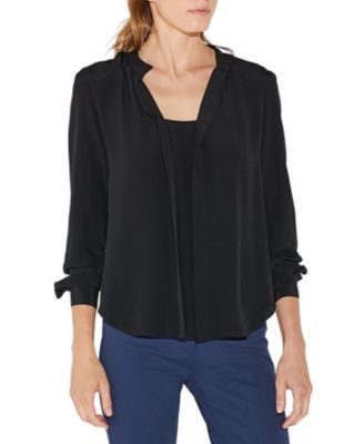  Olympia Longsleeve Silk Top