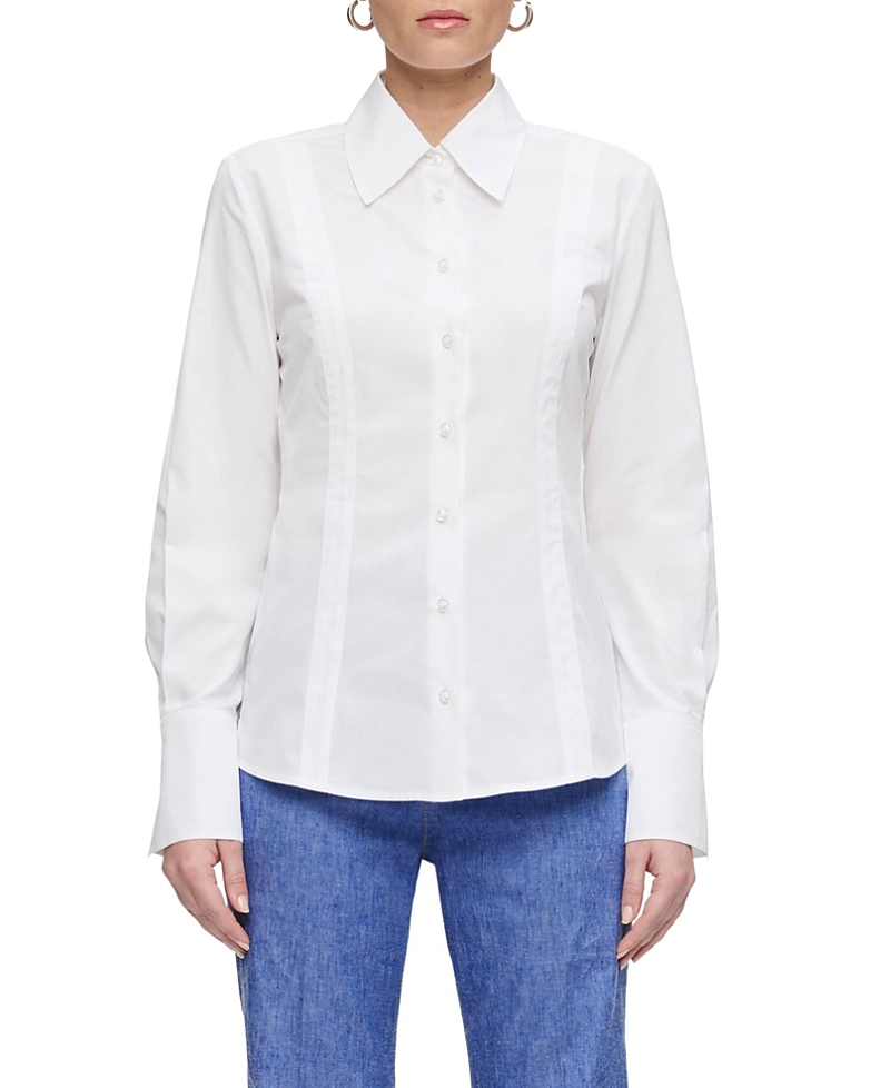 Callas Milano Ripley Fitted Button Front Shirt