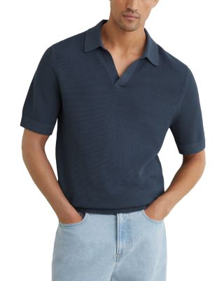Leon Basket Stitch Polo Shirt