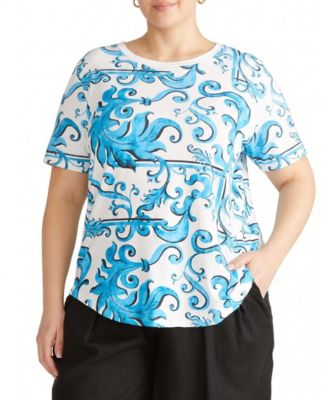  Women's Plus Tee Rex