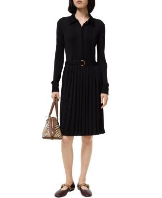 Belted Viscose Dress