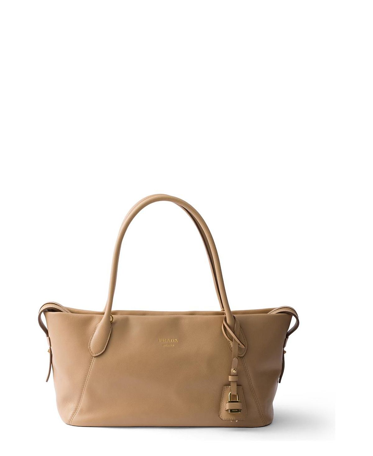 Prada Large Leather Tote Bag