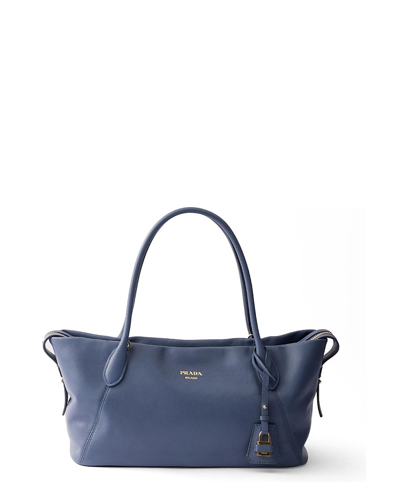 Prada Large Leather Tote Bag · OS