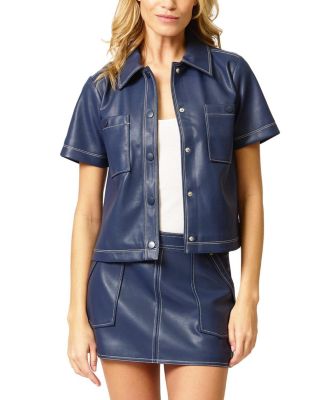 Women's Rusty Short Sleeve Cropped Jacket