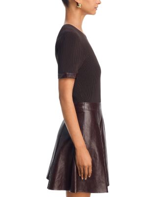 Devyn Knit Skirt Mini Dress - thumbnail 5