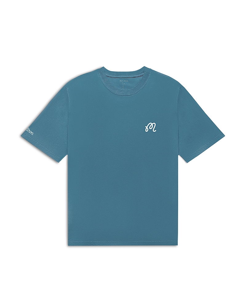 Malbon Bermuda Logo Graphic T-Shirt