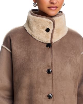 Yves Faux Shearling Jacket - thumbnail 6
