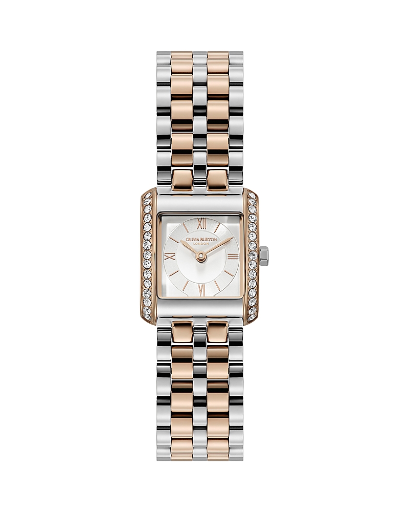 Olivia Burton Berkley Square Quartz Mini Watch, 21mm x 21mm