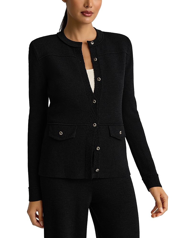 St. John Legacy Crepe Wool Blend Jacket