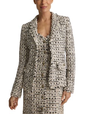 Artisanal Basket Tweed Jacket