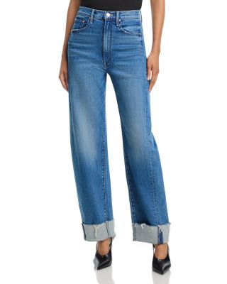 The Half Pipe Flood Cuff Fray Jeans in Get Two Birds Stoned
