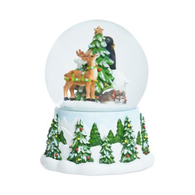 Berry & Thread North Pole Animal Snow Globe