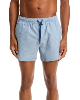 Velvetfish 5" Seersucker Swim Trunks