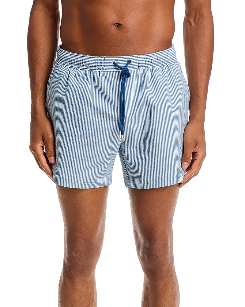 Boss Velvetfish 5 Seersucker Swim Trunks