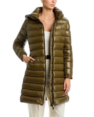 Quilted Down Puffer Coat