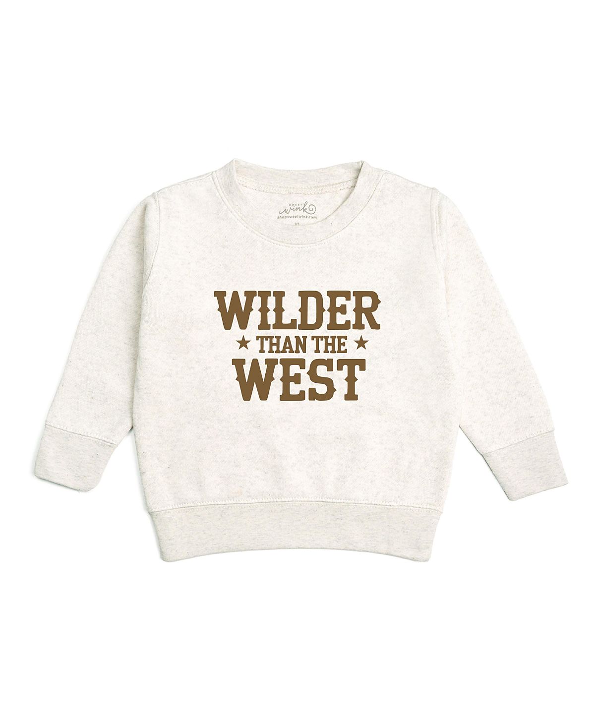 Sweet Wink Boys' Wilder Than The West Western Sweatshirt - Little Kid, Big Kid