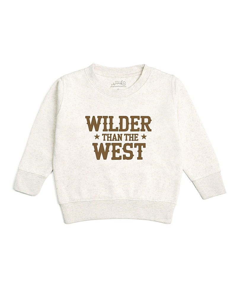 Sweet Wink Boys' Wilder Than The West Western Sweatshirt - Little Kid, Big Kid