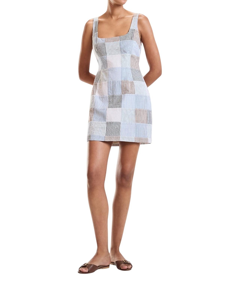 Cynthia Rowley Seersucker Midi Dress