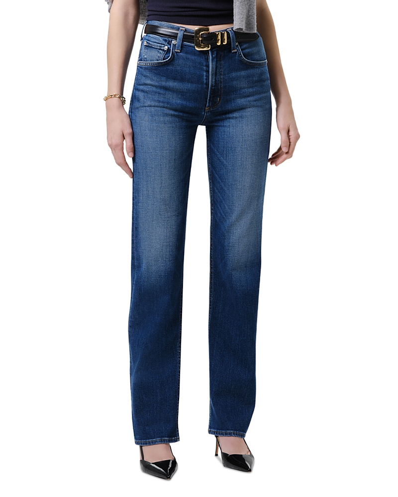 Citizens of Humanity Palma Straight Long Jeans in Kitten