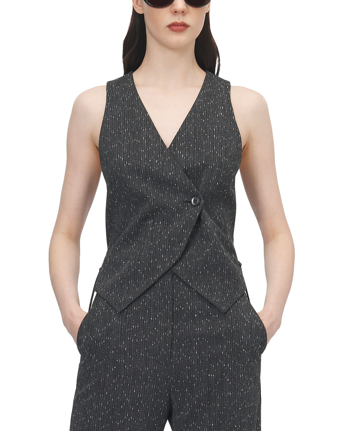 McQueen Corset Laced Vest