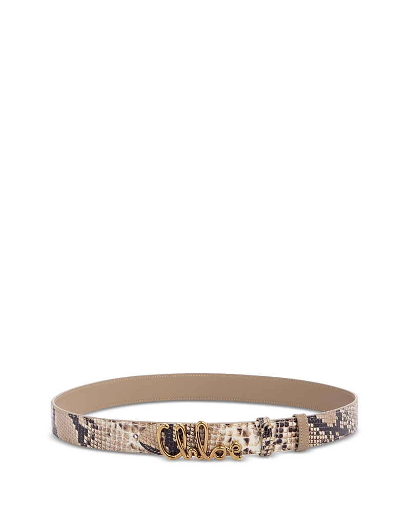 Chloe Women's Iconic Reversible Leather Belt