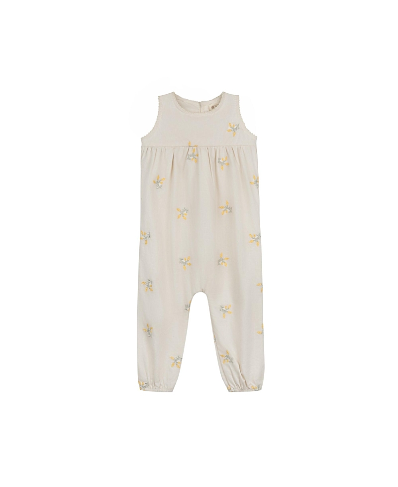 Ely's & Co. Girls' Looms Holland Collection Long Romper - Baby