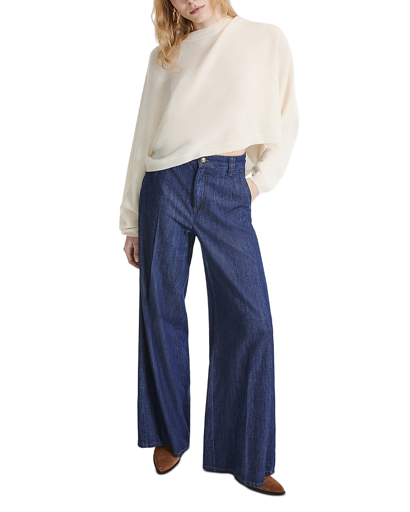 Marella Mlswleg2 Palazzo Jeans in Blue Jeans