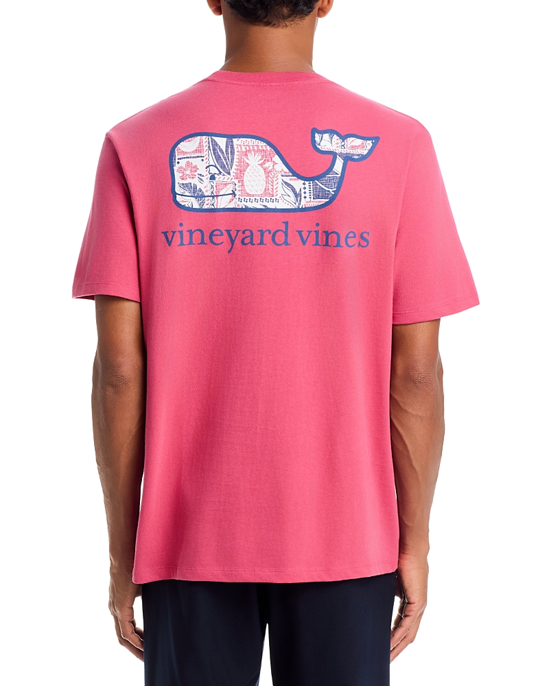 Vineyard Vines Island Woodblock Whale Short-Sleeve Pocket Tee