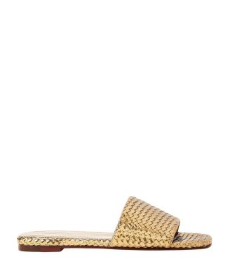  Women's St. Barths Metallic Slide