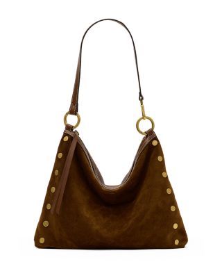 Kyle Large Suede Shoulder Bag
