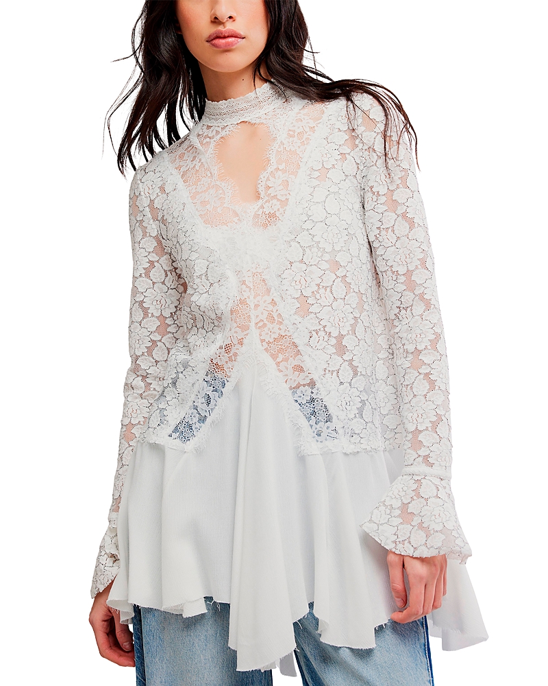 Free People First Crush Lace Tunic