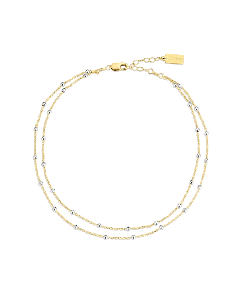Set & Stones Austen Two Tone Layered Anklet