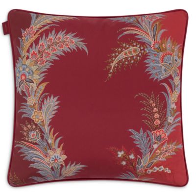 Caladium Satin Printed Cushion