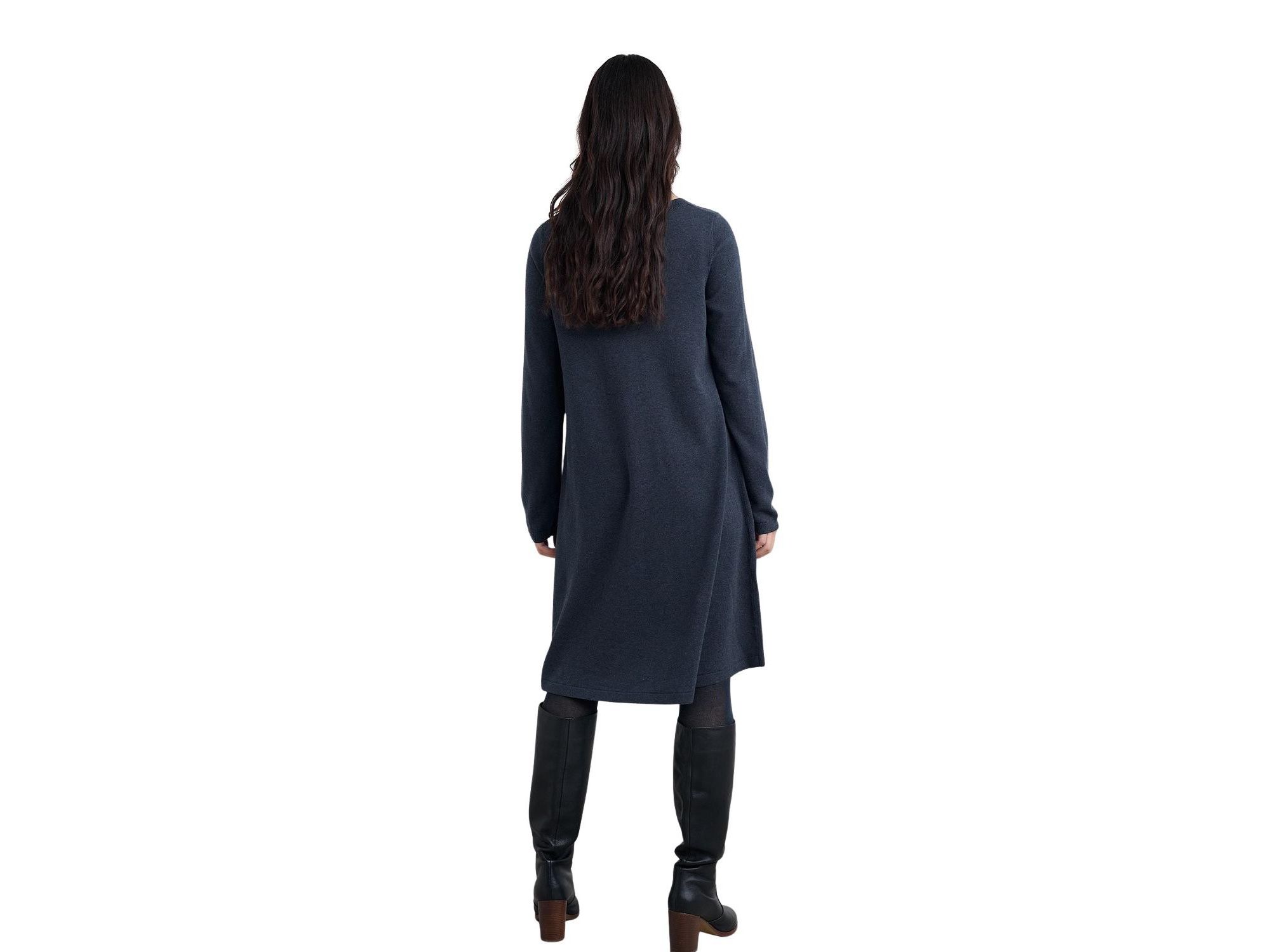 Poltreen Knee Length Knitted Dress — Image 3