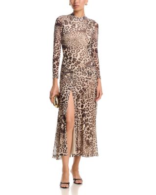 Lea Mesh Midi Dress - thumbnail 2