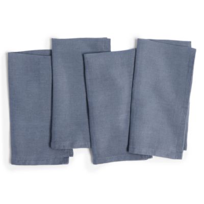Linen Dinner Napkins, Set of 4