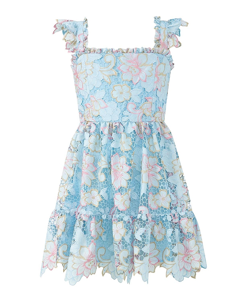 Marlo Kids Girls' Lilia Embroidered Mini Dress - Little Kid, Big Kid