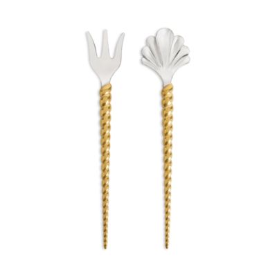 Jessica McCormack Gold Shell Serving Set