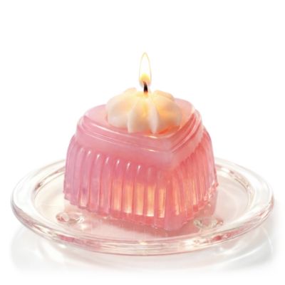 Courtship Pink Heart Jelly Candle 5.28 oz.