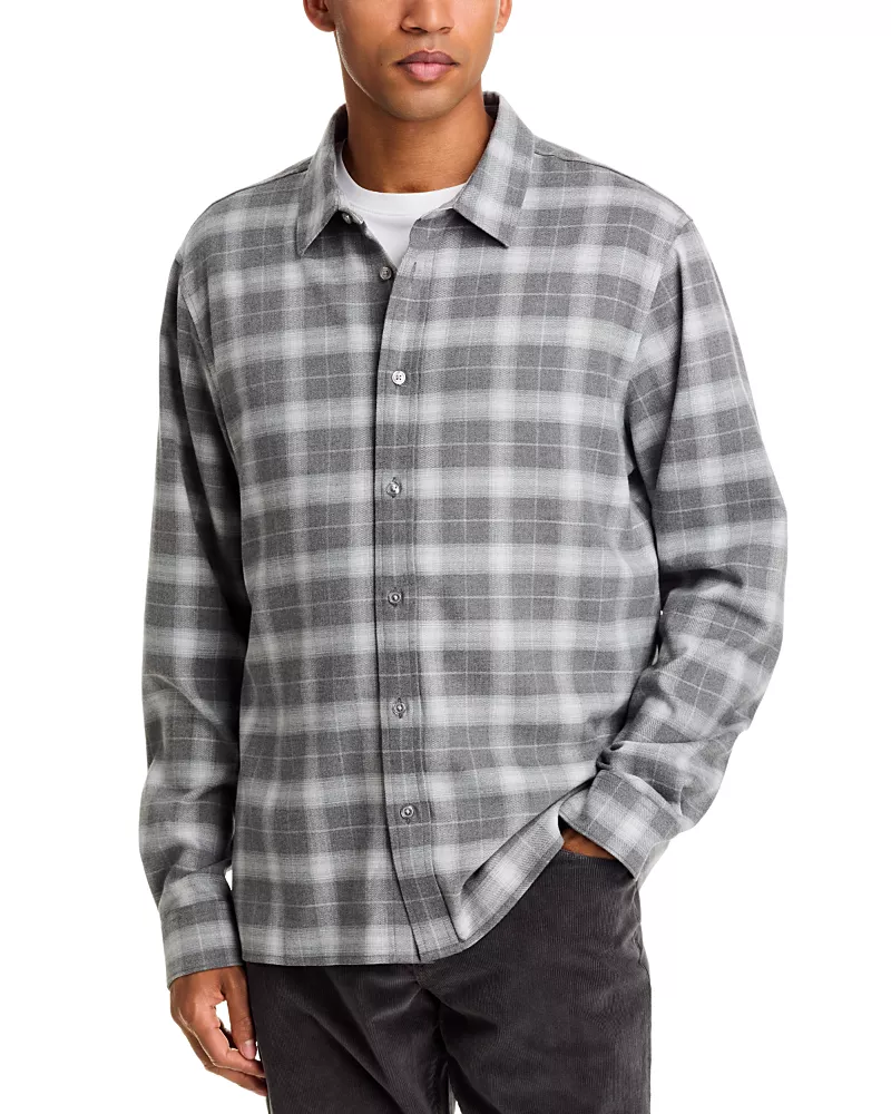 Vuori Flannel Cotton Blend Shirt