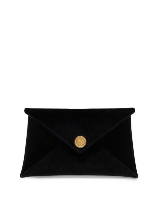 Velvet Envelope Clutch