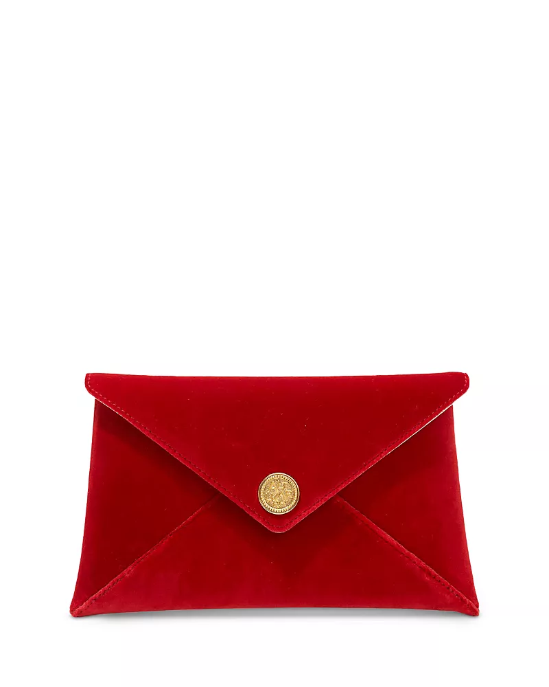 Altuzarra Velvet Envelope Clutch