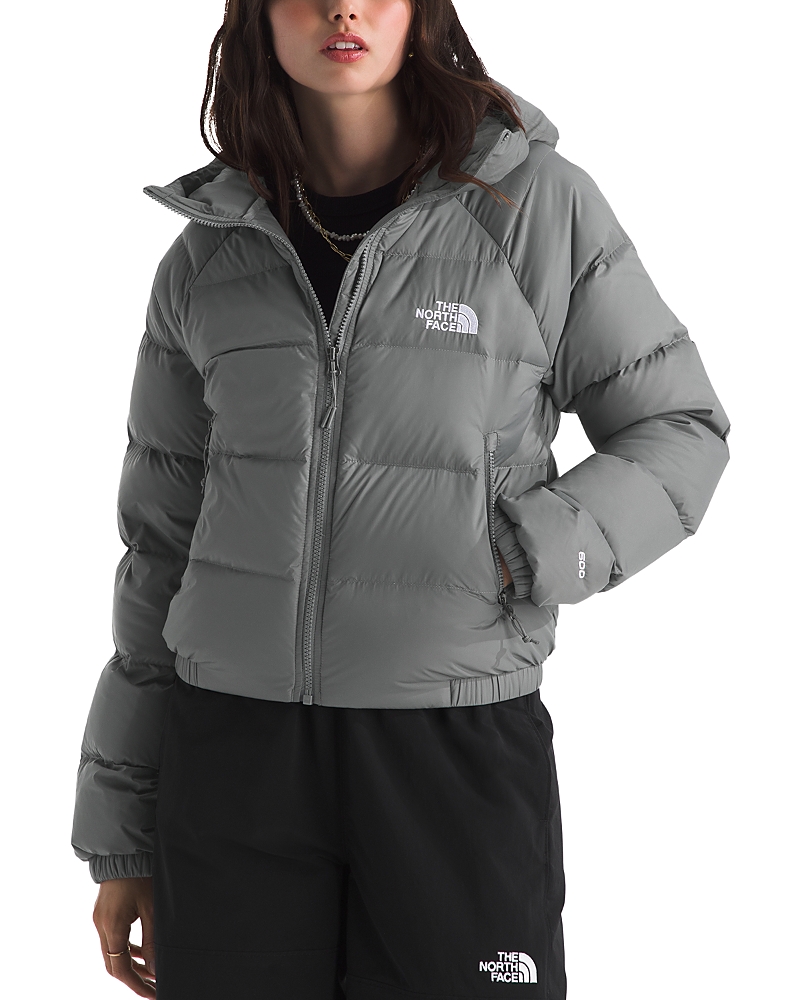 The North Face Hydrenalite Down Hoodie In Smoked Pearl