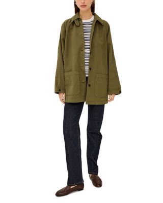 Stafford Cotton Button Front Jacket - thumbnail 2